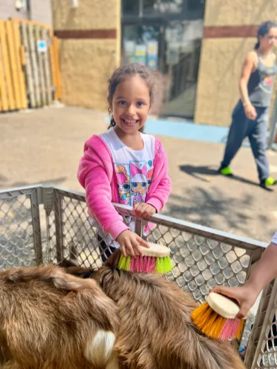 Child at Little Heaven Daycare
